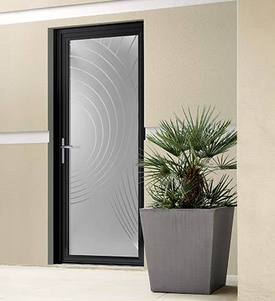 Porte aluminium sur mesure