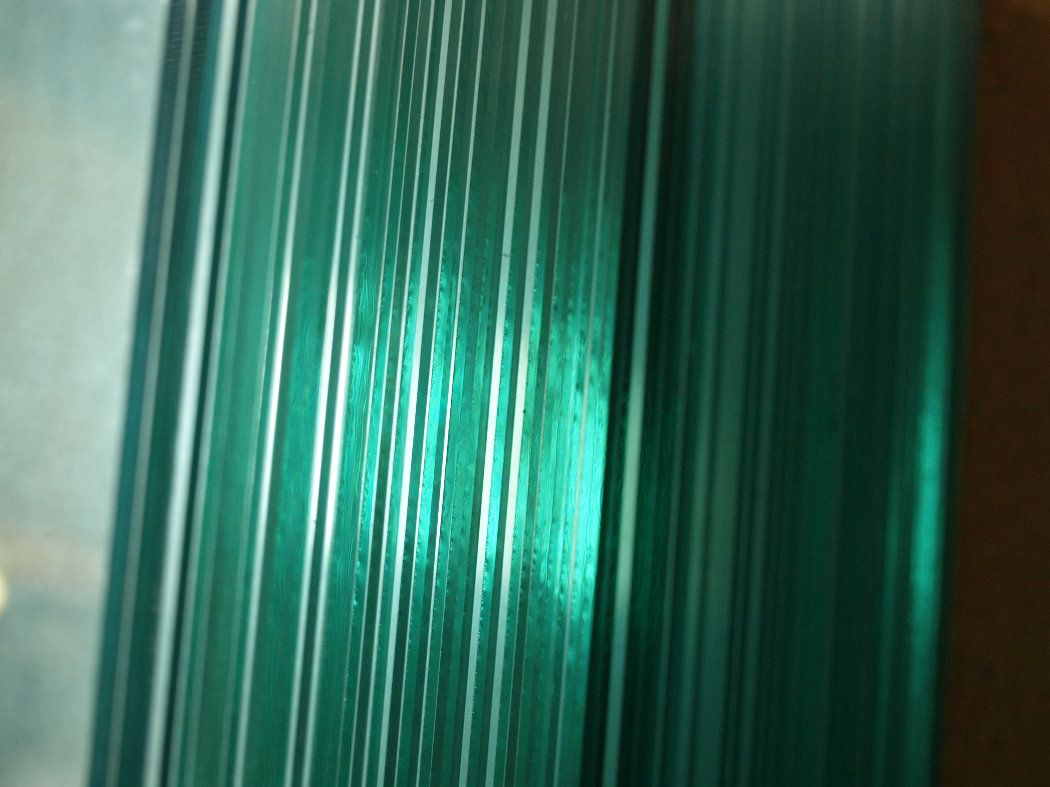 Grand stock de verre coupe feu