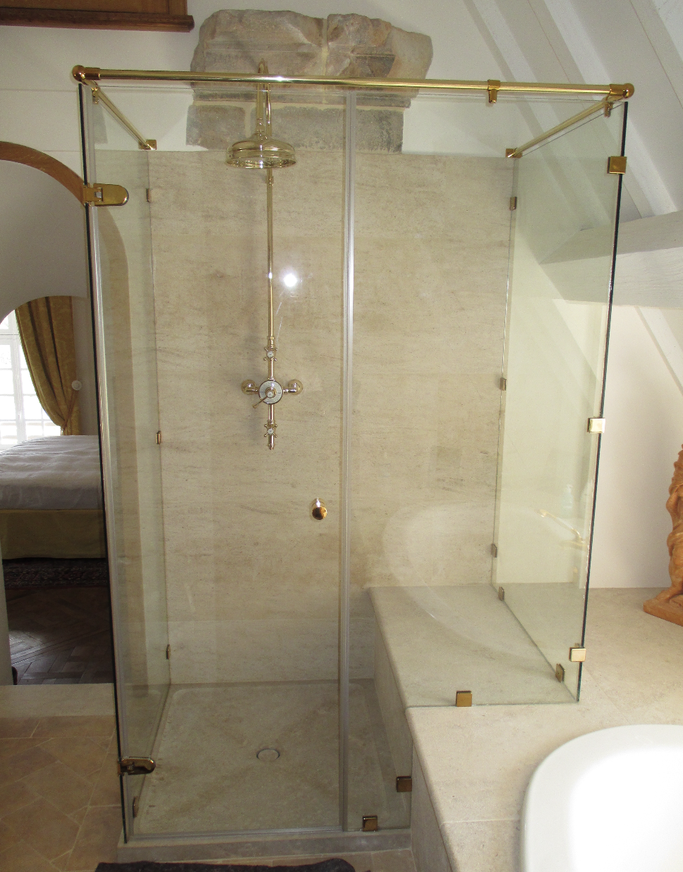 Douche sur mesure