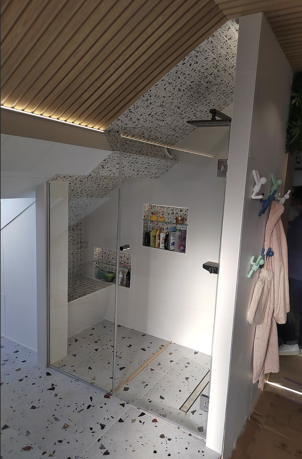 Cabine de douche sur mesure