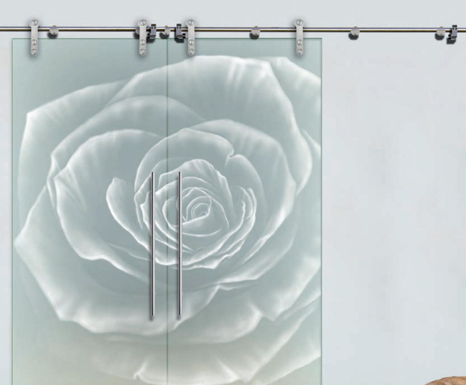 Impression numérique sur porte